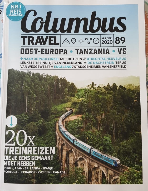 voorbeeld van een Columbus magazine
