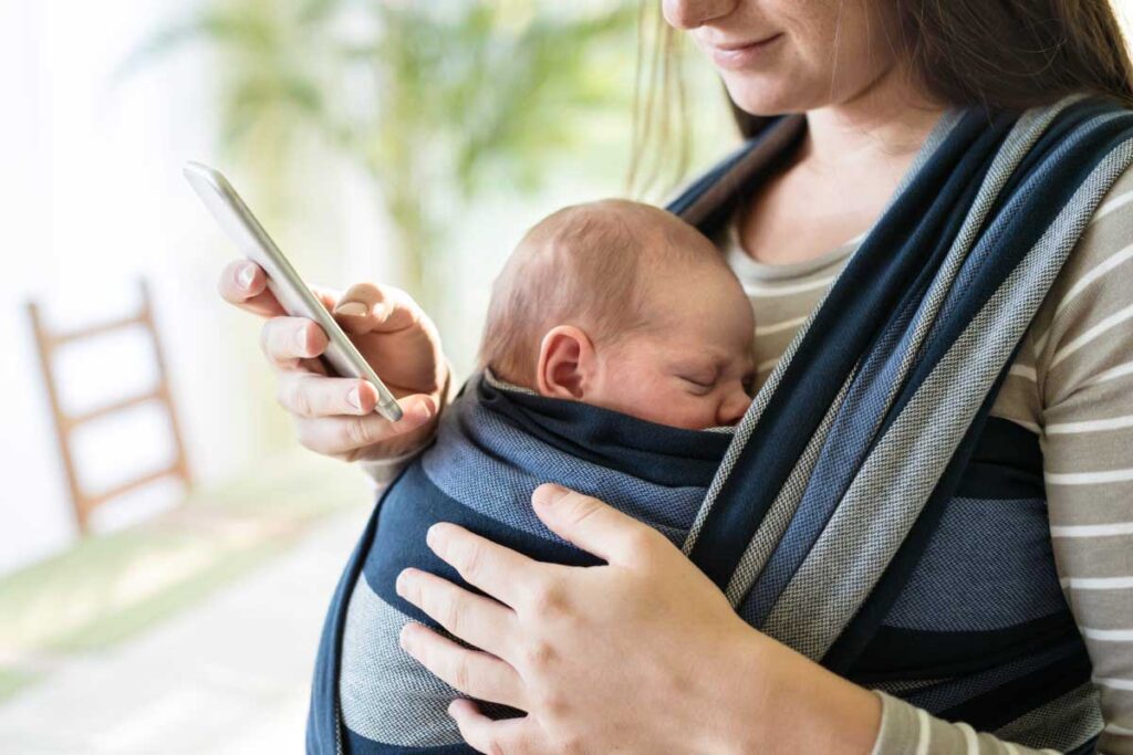 baby in 1 van de beste draagzak zomer